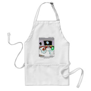 Toilets From Outer Space Funny Tees Mugs Cards Etc Schürze