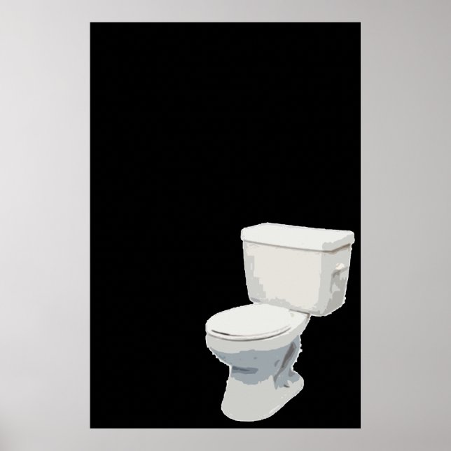 Toilette Poster (Vorne)