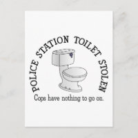 Toilette Stolen