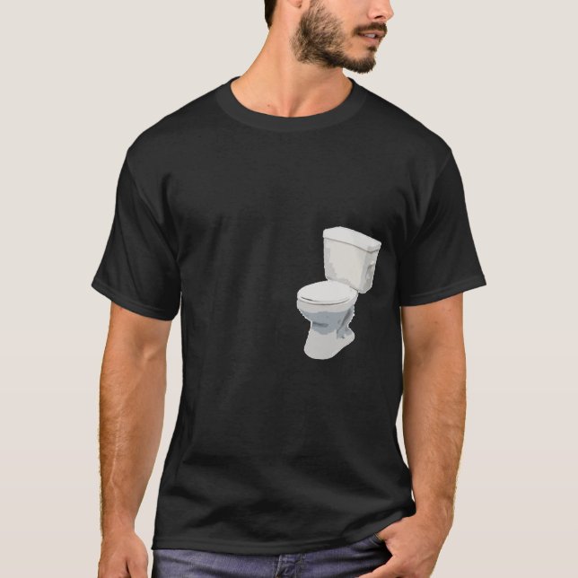 Toilette T-Shirt (Vorderseite)