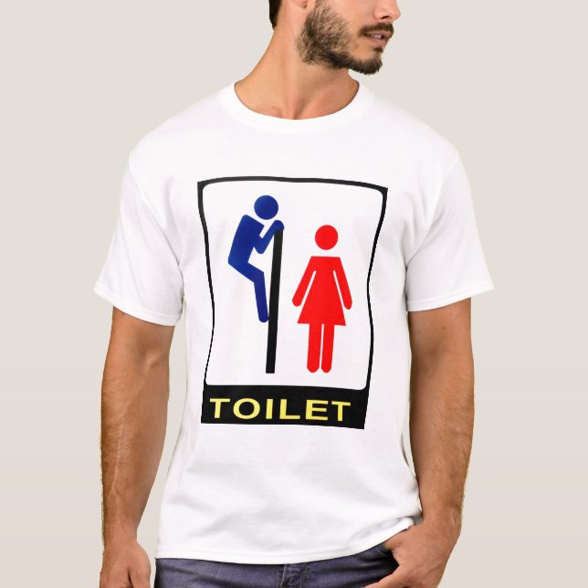 Toilette T-Shirt (Vorderseite)