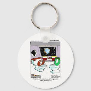 Toiletten aus dem Weltraum Funny T-Shirts Tasse Ka Schlüsselanhänger