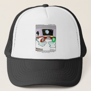 Toiletten aus dem Weltraum Funny T-Shirts Tasse Ka Truckerkappe