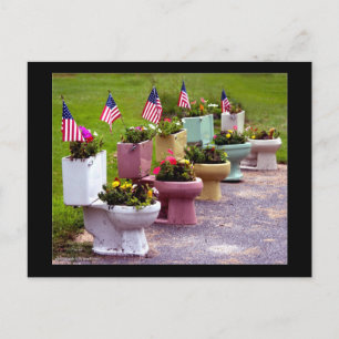 Toilettenanlagen Postkarte