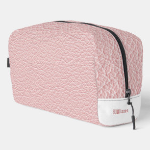 Toilettenbeutel aus Leder, Leder, Leder, Leder Waschbeutel