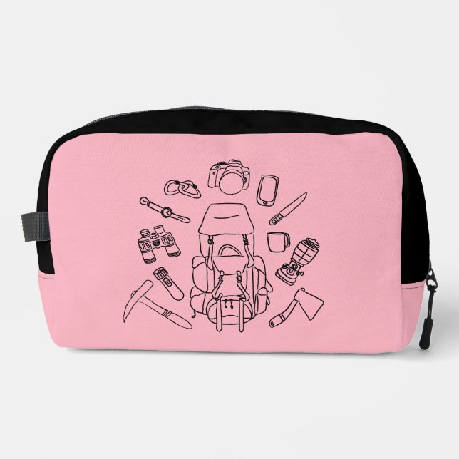 Toilettenbeutel | Camping Essentials Waschbeutel (Vorderseite)