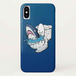 Toilettenhain Funny Blue Cartoon Case-Mate iPhone Hülle