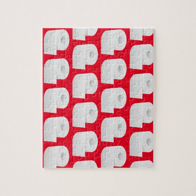 Toilettenmuster Puzzle (Vertikal)