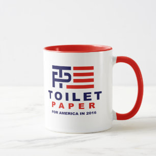 Toilettenpapier für Amerika 2016 - Tasse