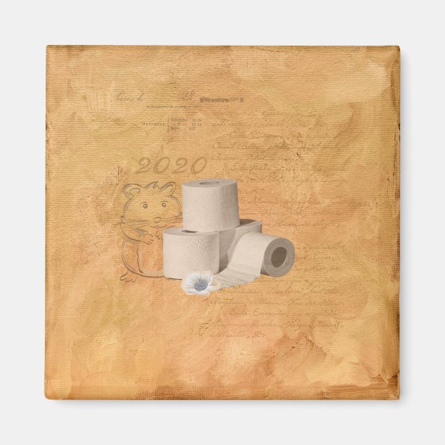 Toilettenpapier Magnet (Vorne)