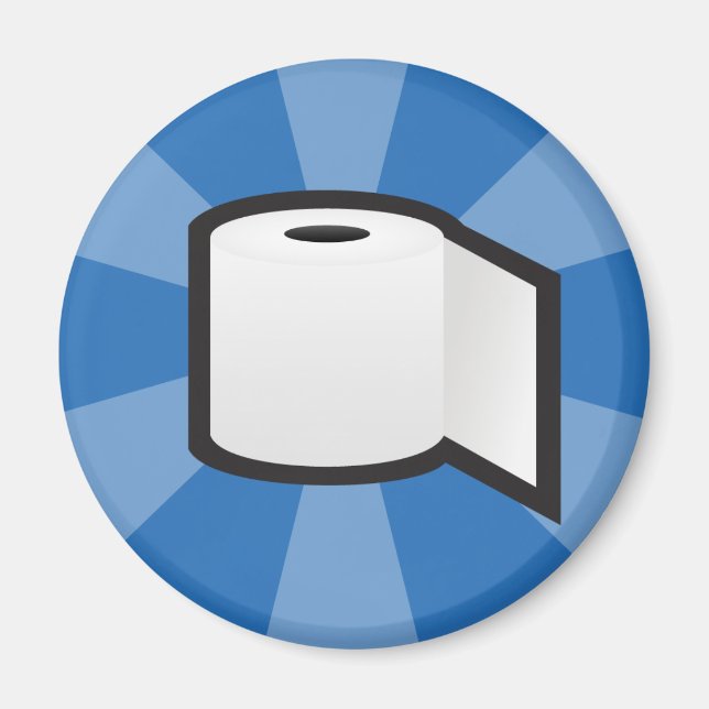 Toilettenpapier Magnet (Vorne)