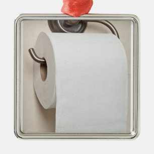 Toilettenpapier Ornament Aus Metall