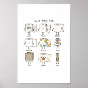 Toilettenpapier Poster