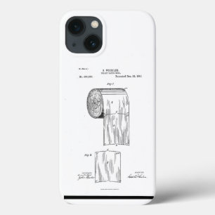 Toilettenpapier Vintage-Patent Case-Mate iPhone Hülle