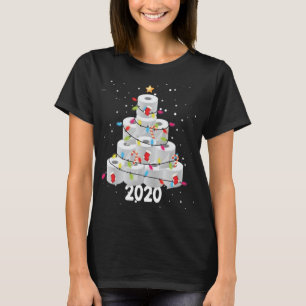 Toilettenpapier Weihnachtsbaum Ugly Weihnachtsfami T-Shirt