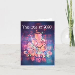 Toilettenpapier Weihnachtskarte Spaß Feiertagskarte