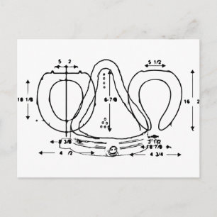 Toilettensitz Postkarte