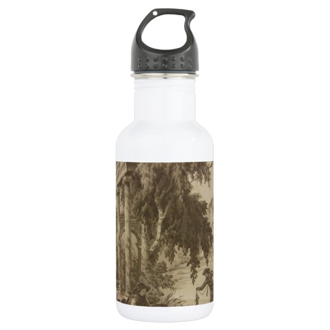 Toilettenszene Trinkflasche (Vorderseite)