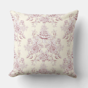 Toilpeony, mittlere Wiederholung, Muster, Pastellf Kissen