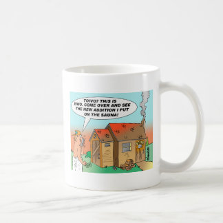 TOIVO U. EINO SAUNA-CARTOON-TASSE! TASSE