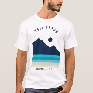 Toji Beach Shizuoka Japan Retro Vintag T-Shirt