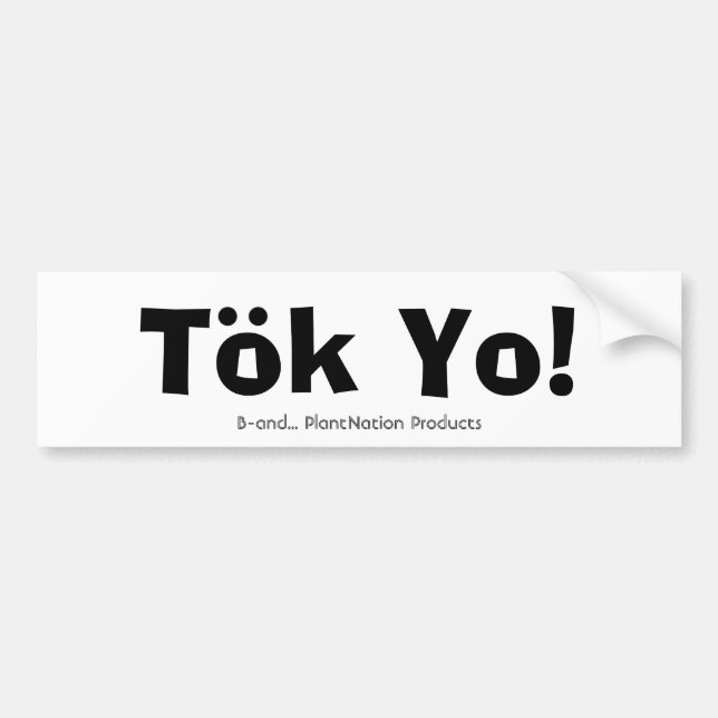Tok Yo! Autoaufkleber (Vorne)