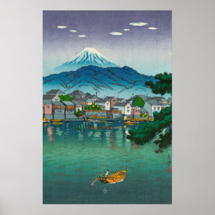 Tokaido Numazu Harbour von Tsuchiya Koitsu Poster