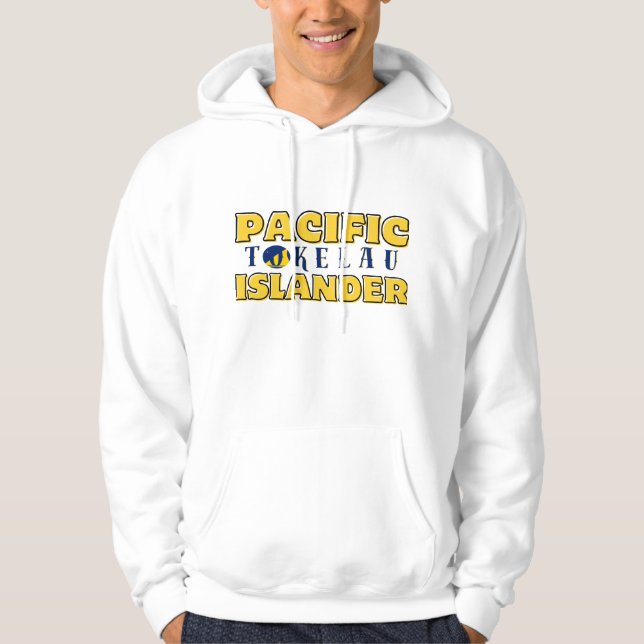 Tokelau Fafaofo Flag Pazifikinsel Polynesien Hoodie (Vorderseite)