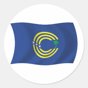 Tokelau-Flag-Aufkleber Runder Aufkleber
