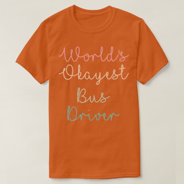 Token-Busfahrer 7 T-Shirt (Design vorne)