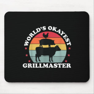 Tokest Grillmaster Funny Grillen Grillen Fleisch S Mousepad