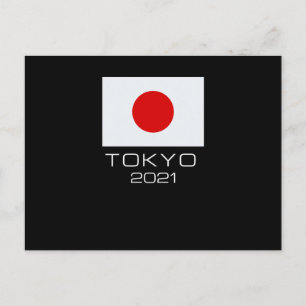 Tokio 2021 postkarte