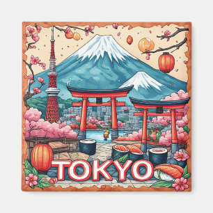 🧲 Tokio Bucket List Reise Erinnerung Japan 🌏 Magnet