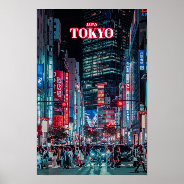 Tokio City 2 - Japan Poster (Vorne)
