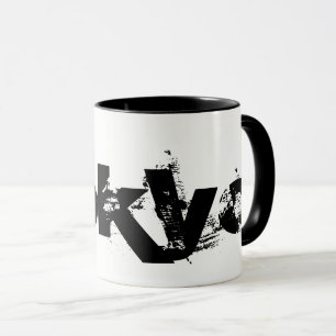 Tokio - Cooler Schwarz-Weiß-Stil Tasse
