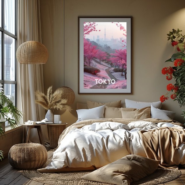 Tokio: Fotografía Artística con Coordenadas. Poster (Von Creator hochgeladen)