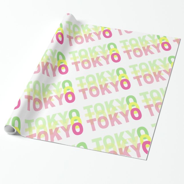 Tokio Geschenkpapier (Ungerollt)