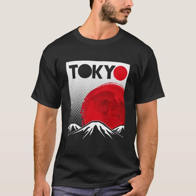 Tokio Hauptstadt T-Shirt (Vorderseite)