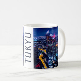 Tokio in der Nacht Kaffeetasse