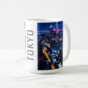 Tokio in der Nacht Kaffeetasse