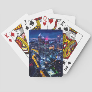 Tokio in der Nacht Spielkarten