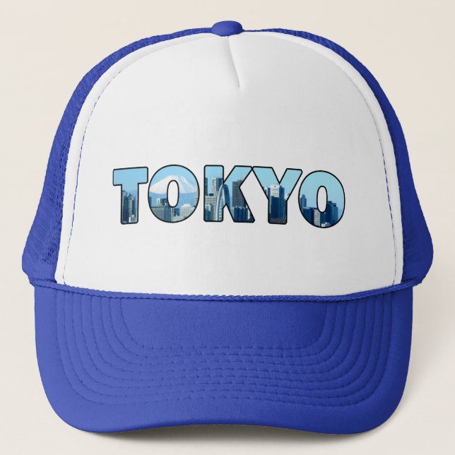 Tokio Japan 2023 Truckerkappe (Vorderseite)