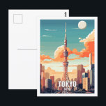Tokio Japan Berühmte Reiseziele Postkarte<br><div class="desc">Tokio Japan Berühmte Reiseziele</div>