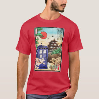 Tokio Japan Gebäude Retro Szenerie Geschenk T-Shirt
