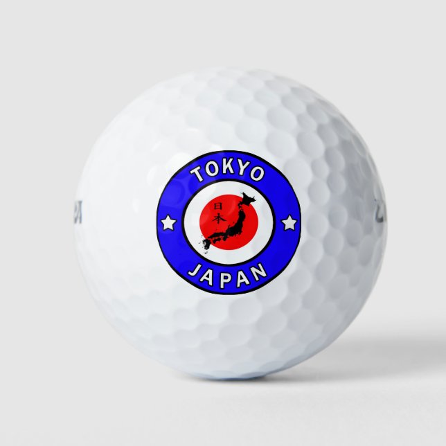 Tokio Japan Golfball (Vorderseite)