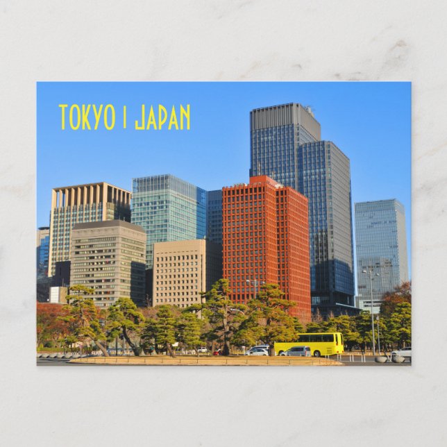 Tokio, Japan Postkarte (Vorderseite)