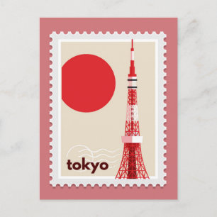 Tokio Japan Postkarte