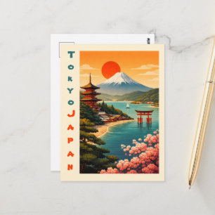 Tokio Japan Postkarte