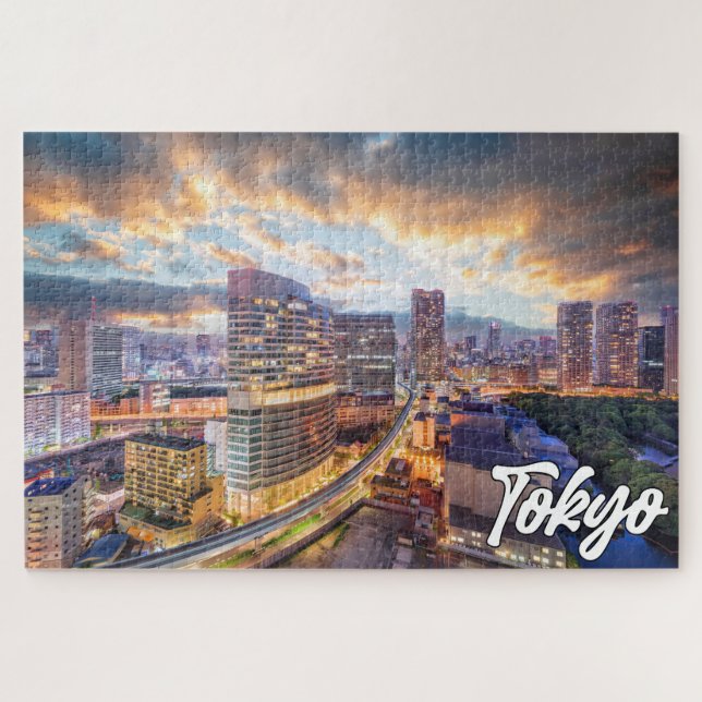 Tokio, Japan Puzzle (Horizontal)