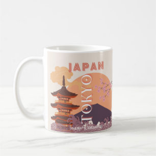 Tokio Japan Reisen Kunst, Kultur und Kultur Kaffeetasse